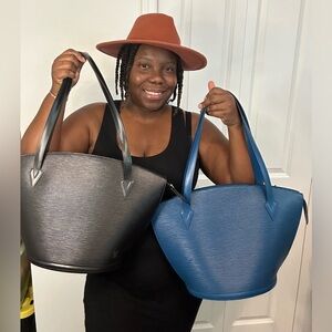 LV 💙 Excellent Condition Epi Leather Blue